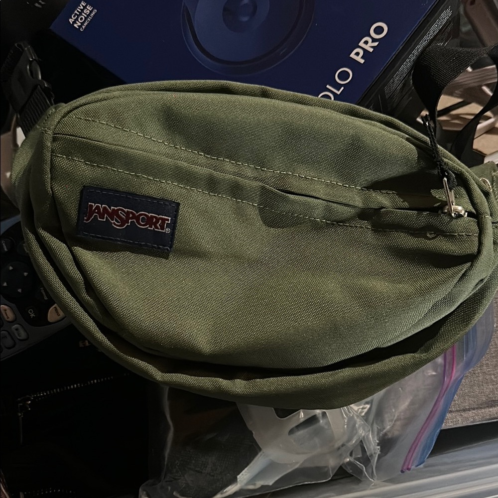 JanSport Green Waist Bag Fanny Pack